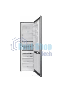 Холодильник Hotpoint HT 7201I MX O3 нержавеющая сталь двухкамерный 239/83 л морозилка снизу, No Frost
