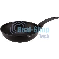 Сковорода ВОК (WOK) Rondell Discovery RDA-1646 круглая 28 см, покрытие: TriTitan ручка несъемная (без крышки) черный