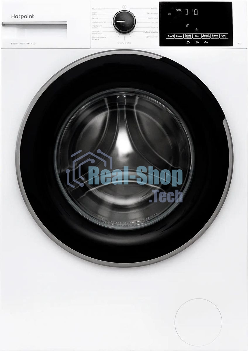 Стиральная машина Hotpoint WSH 7290 VWB белый, загр. фронтальная макс.: 7 кг 1200 об/мин класс: А