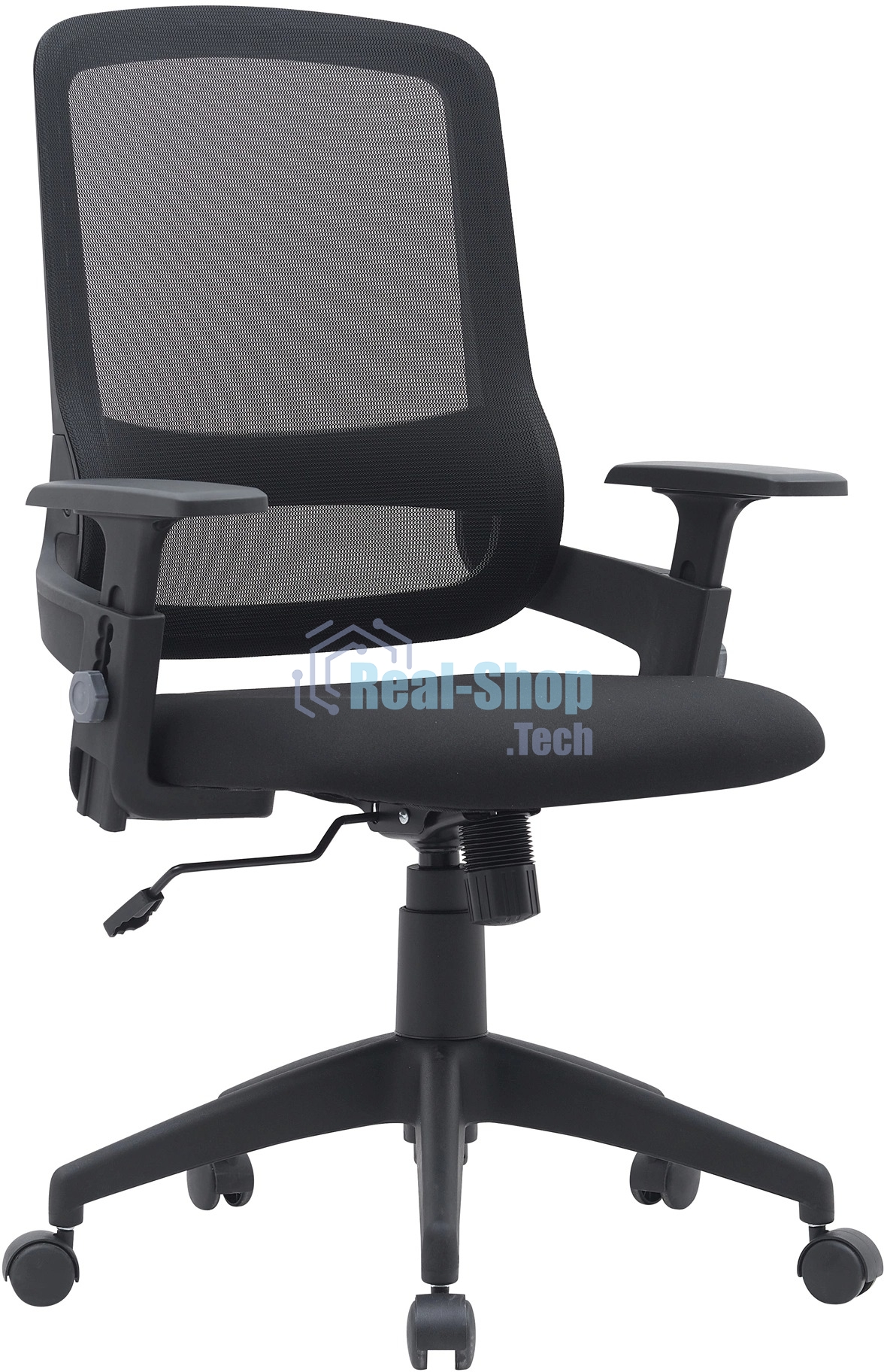 Кресло компьютерное Cactus CS-MC313-BK черный, сетка/ткань