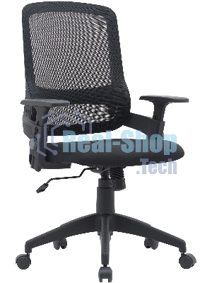 Кресло компьютерное Cactus CS-MC313-BK черный, сетка/ткань