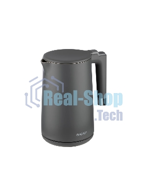 Чайник электрический ENERGY E-215 (1,7 л), серый (164157)