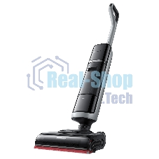 Пылесос вертикальный моющий Dreame Wet& Dry Cordless Vacuum Cleaner H15 Pro Heat черный, питание от аккумулятора, 400 Вт, уборка влажная/сухая, пылесборник 0.7 л