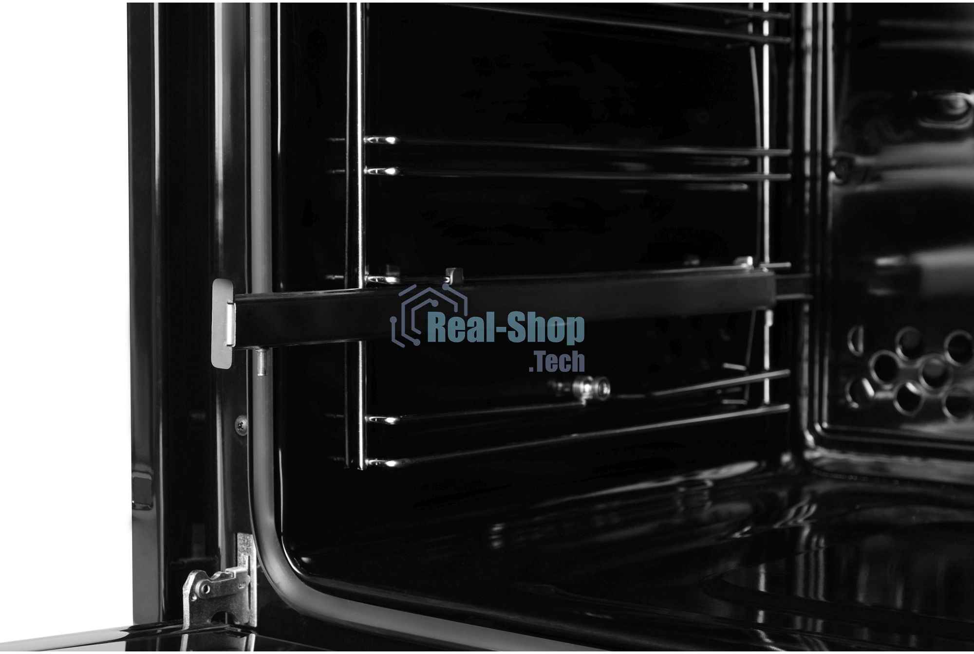 Духовой шкаф Электрический Hyundai HEO 6752 BG черное стекло