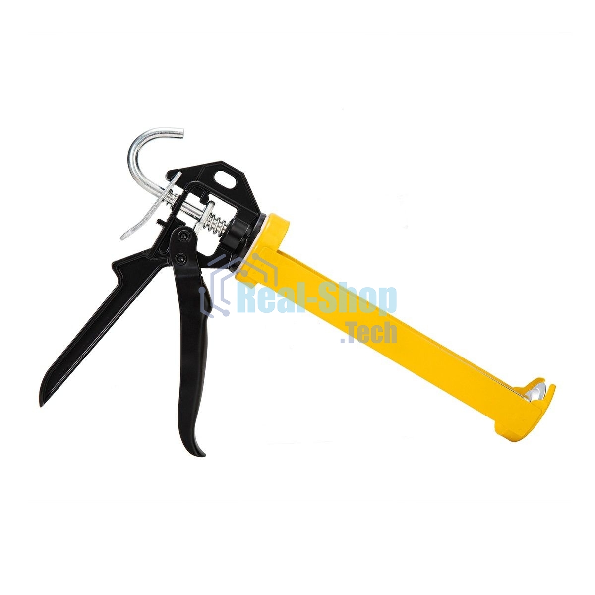 Пистолет для герметика Deli DL2370 Размер: 9 дюймов/230 мм. Сталь А3 + алюминий. Угол поворота 360.