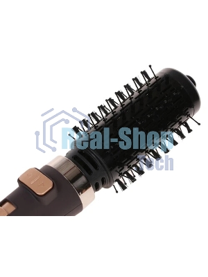 Фен-щётка Centek CT-2061 черный/золотистый, 1200 Вт, 50 мм