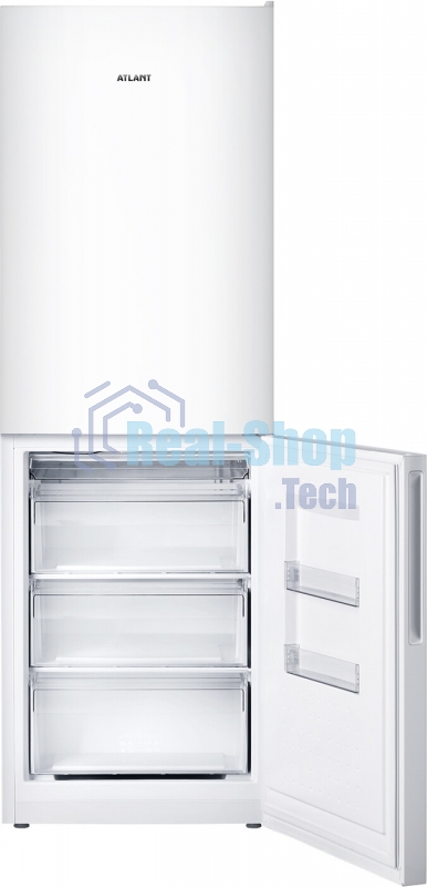 Холодильник Atlant ХМ-4619-101 белый двухкамерный 182/119л морозилка снизу