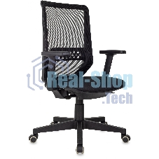 Кресло офисное Бюрократ MC-611N черный TW-01 Neo Black сетка/ткань крестовина пластик