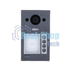 Вызывная WIFI панель Dahua с разрешением камеры 2мп и CMOS сенсором, угол обзора по горизонтали 125°, алюминевый сплав, уровень защиты IP65, IK08. Поддержка режима 