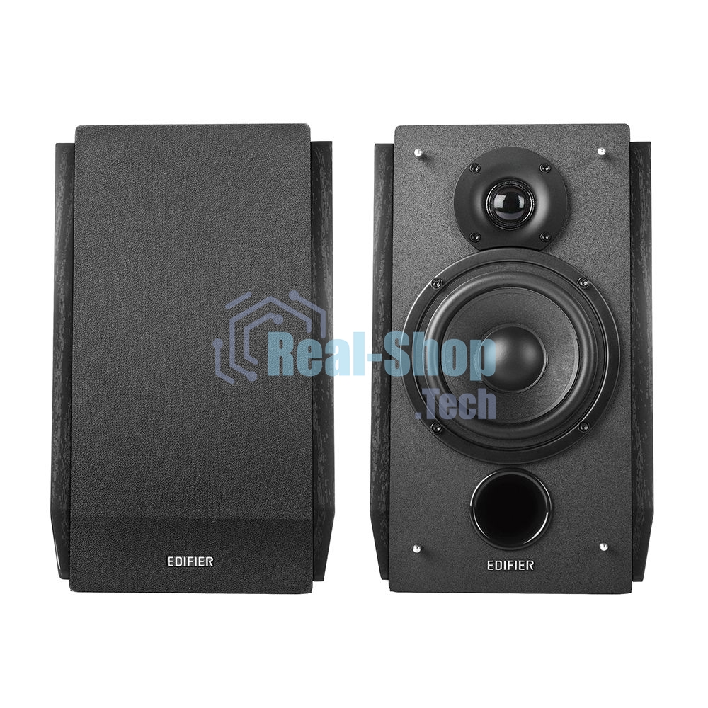 Колонки Edifier R1855DB Black Активные, 70W RMS, 60-20000Гц, дерево, пульт ДУ, Bluetooth 5.0,выход на сабвуфер,Opt/Coaxial,2 RCA