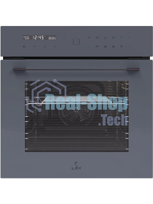 Электрический духовой шкаф LEX EDS 101 GR, встраиваемый, серый