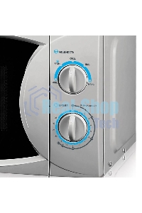 Микроволновая печь BBK 20MWS-714M/S серебро. 20 л, 700 Вт, поворотный механизм