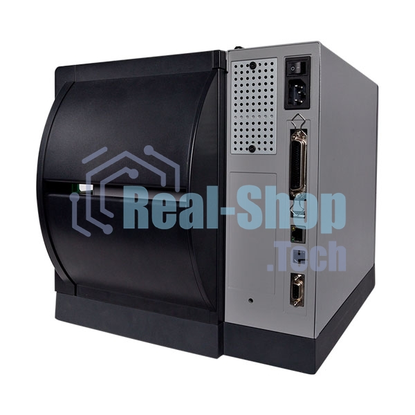 Принтер этикеток термотрансферный iDPRT iX6P Industrial 200 dpi, 305 мм/сек, USB Type B, USB HOST, Ethernet, RS232, чёрный/серый