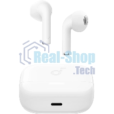 Наушники TWS Soundcore K20i белый, вкладыши, Bluetooth, до 6 ч