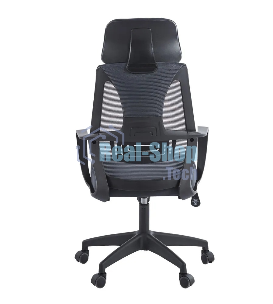 Кресло компьютерное Chairman CH636 темно-серый, черный пластик