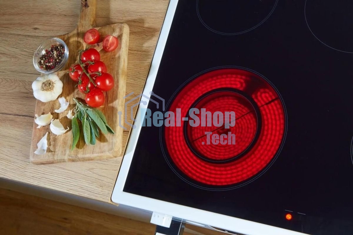 Плита электрическая Gorenje GECS5C70WA белый, конфорок 4 электрических, духовка 70 л, 50 см x 85 см x 59.4 см