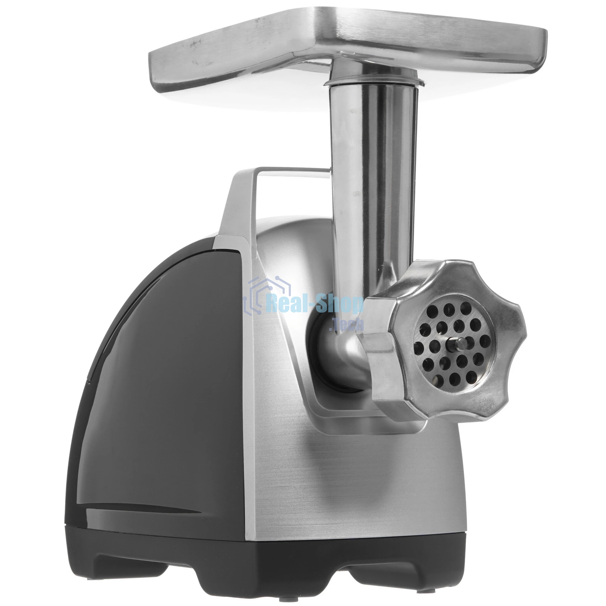 Мясорубка электрическая Moulinex ME688832 черный, 2200 Вт, 4.5 кг/мин, реверс, насадки - 6