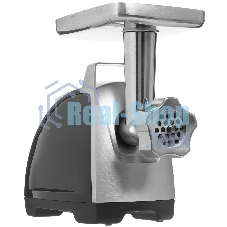 Мясорубка электрическая Moulinex ME688832 черный, 2200 Вт, 4.5 кг/мин, реверс, насадки - 6