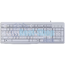 Клавиатура Acer OKW500 проводная, USB Type-A, белый