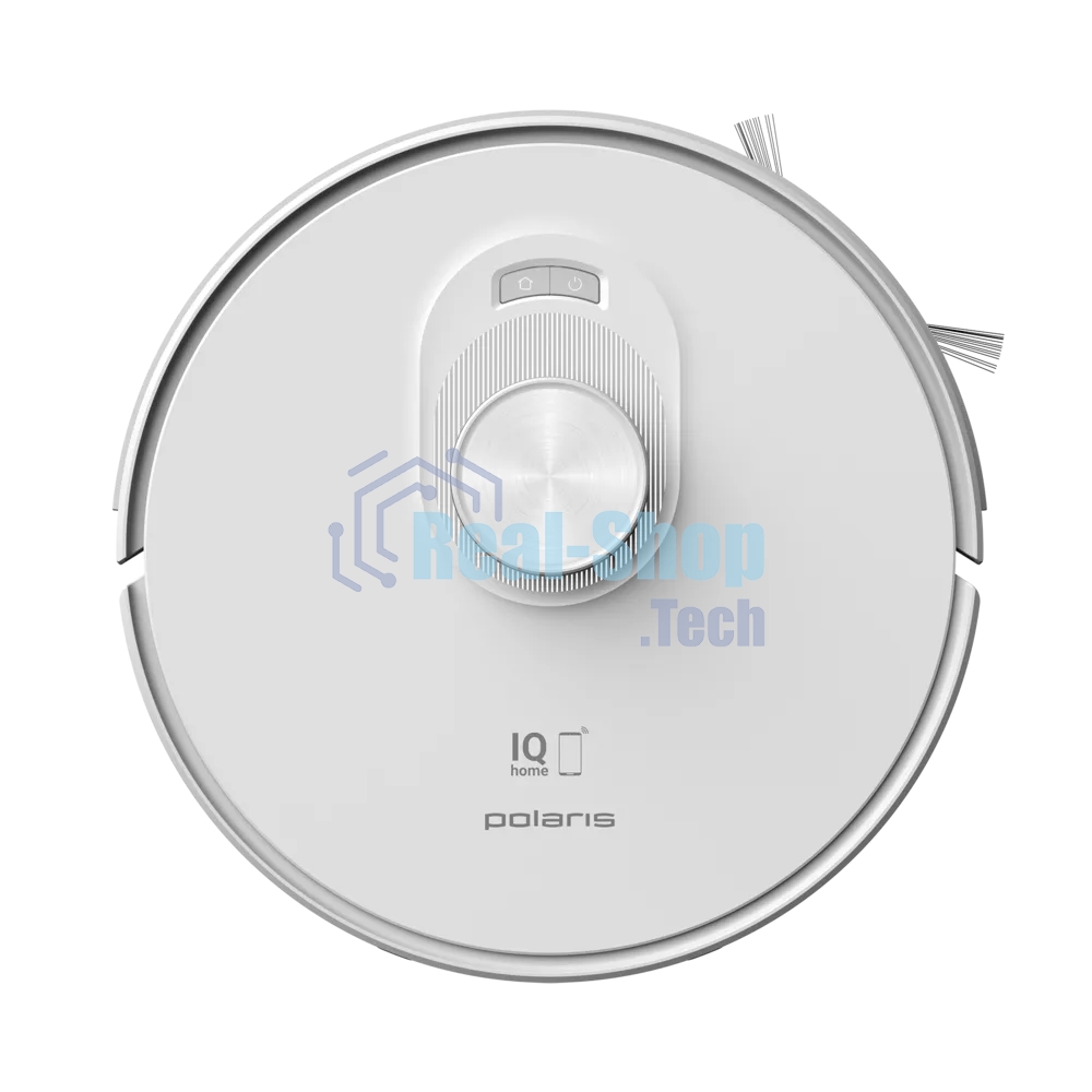 Робот-пылесос Polaris PVCR G2 5001 WI IQ HOME белый, 5100 мАч Li-ion, уборка сухая/влажная, пылесборник контейнер 0,4 л
