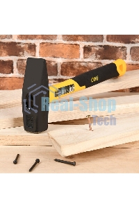 Слесарный молоток Deli DL442010 1000 гр Фиберглассовая рукоять