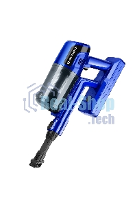 Пылесос вертикальный беспроводной Maunfeld MF-2032BL PRO синий, питание от аккумулятора, 200 Вт, уборка сухая, пылесборник 0.5 л, работа от АКБ max - 35 мин