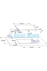 Индукционная варочная панель Gorenje GI6421SYW белый