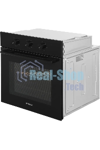 Духовой шкаф Электрический Hyundai HEO 66412 BG черный