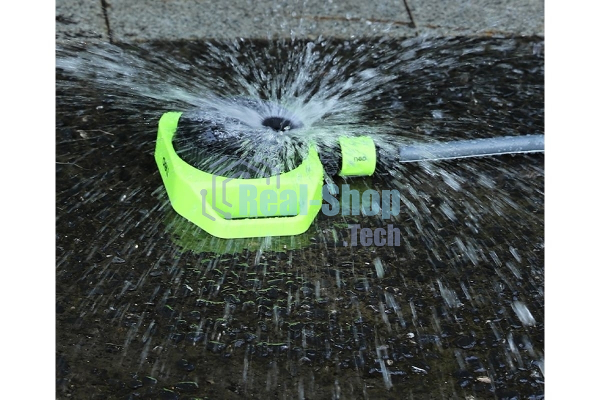 Дождеватель-разбрызгиватель круговой 5-ти позиционный Deli DL581300 5 режимов распыления, площадь орошения до 310кв.м, диаметр шланга 3/4