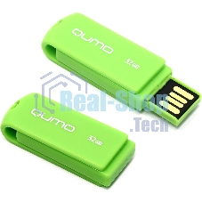Флешка USB 2.0 QUMO 32Gb Twist Pistachio QM32GUD-TW-Pistachio