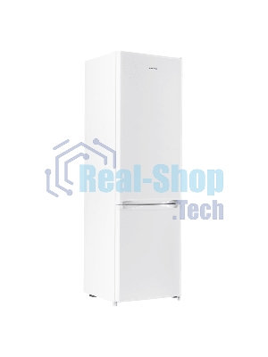 Холодильник Maunfeld MFF180W белый двухкамерный 192/68л морозилка снизу, De Frost