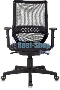 Кресло офисное Бюрократ MC-611N черный TW-01 Neo Black сетка/ткань крестовина пластик
