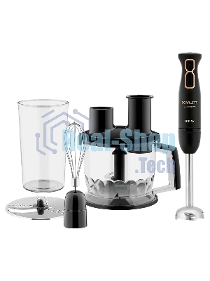Блендер погружной Scarlett SC-HB42K09 черный;