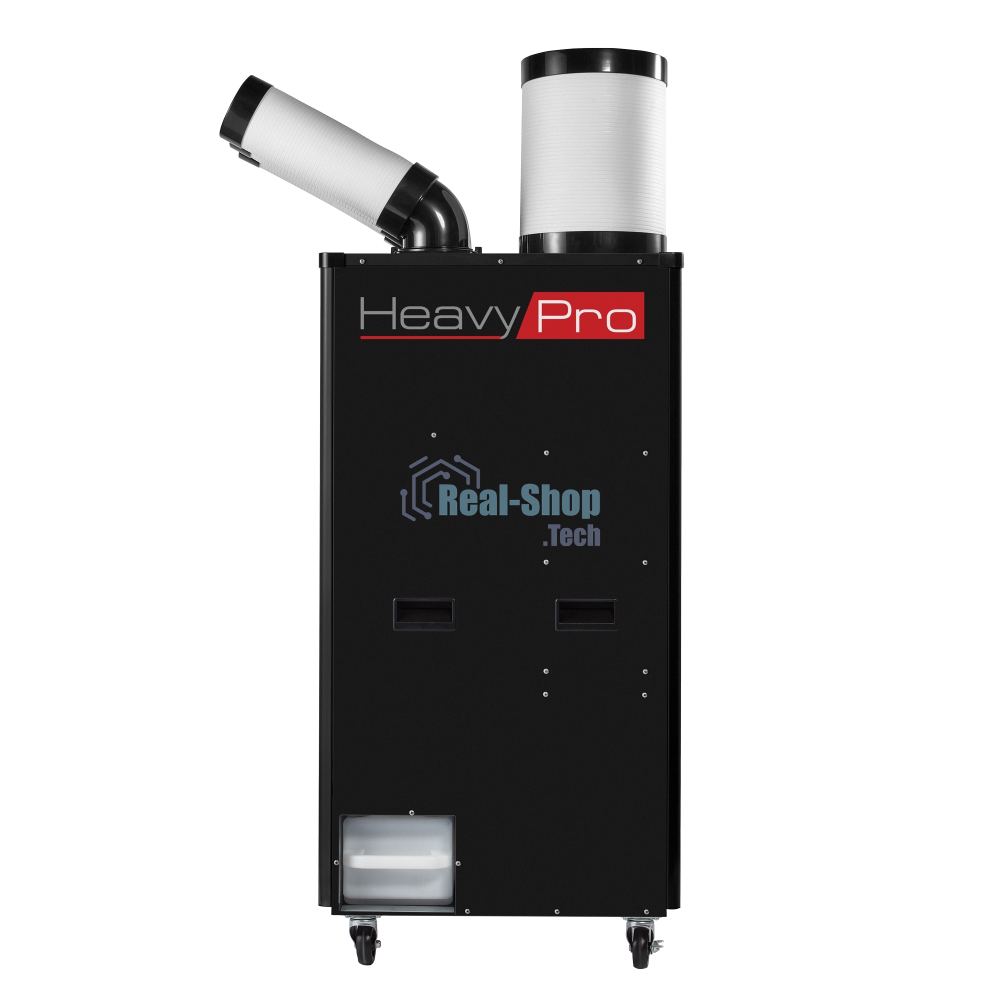 Кондиционер мобильный промышленный Ballu BGK9 с комплектом воздухоотводов 22000 BTU, 70 м², 55 дБ, охлаждение, черный