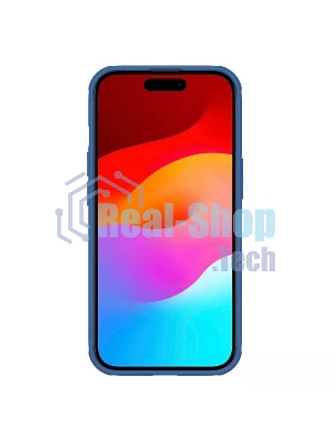 Чехол Super Frosted Shield Pro Magnetic Case, синий, (AP IP15)