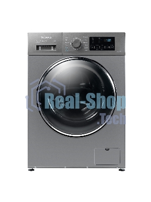 Стиральная машина Бирюса WM-SM712/08 S Хромированный металлик, загрузка фронтальная 7 кг, 1200 об/мин, класс А+++