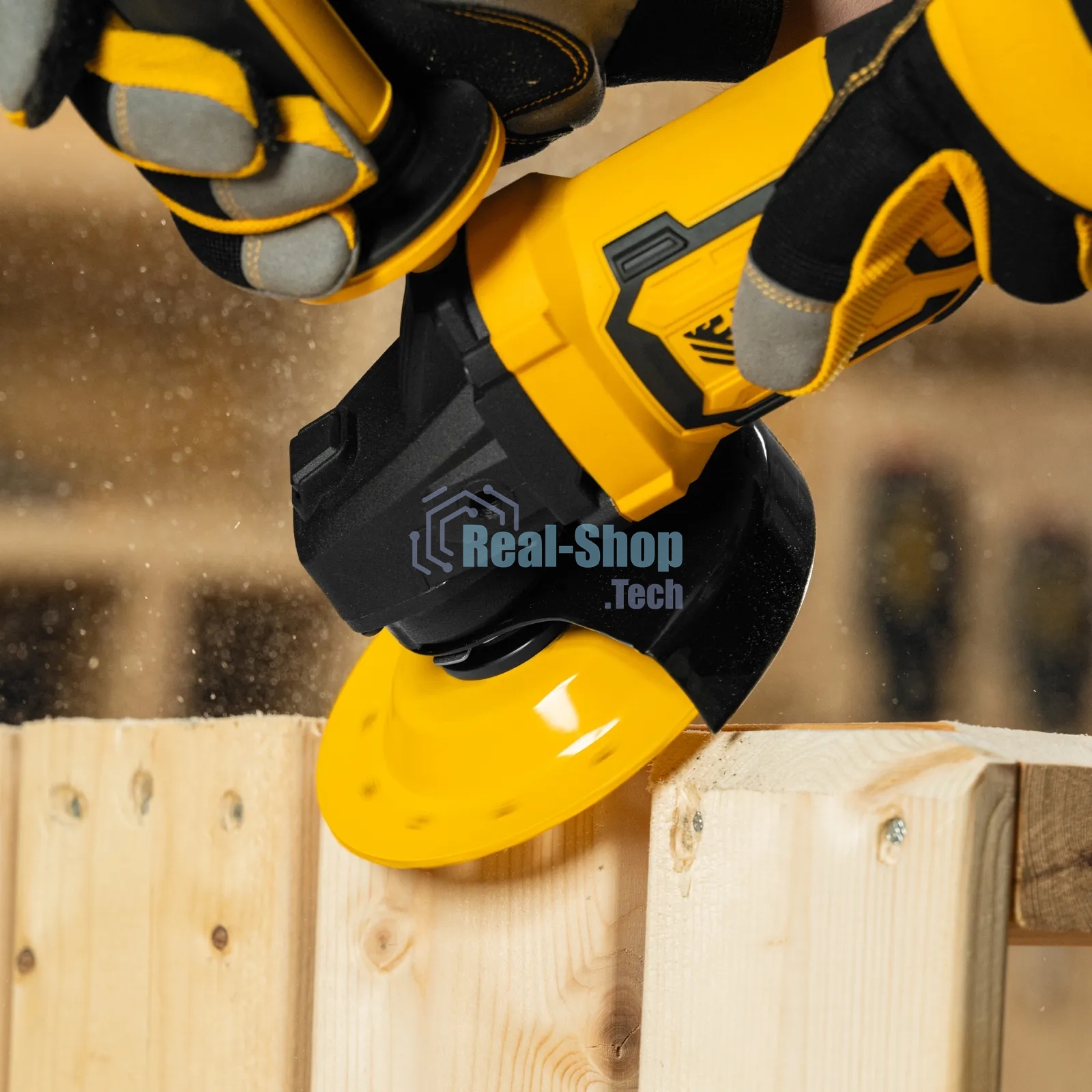 Чашка твердосплавная зачистная Denzel 125 мм, плоская, среднее зерно #16