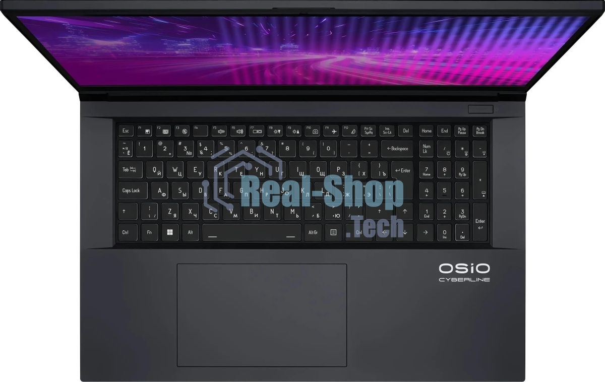 Ноутбук Osio CyberLine C170i-002 Core i5 12600H 16Gb SSD 512Gb NVIDIA GeForce RTX 4050 17.3