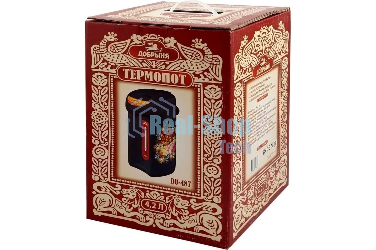Термопот Добрыня DO-487 Хохлома