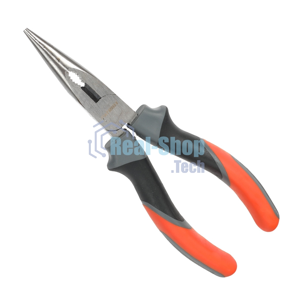 Длинногубцы PATRIOT LNP-160N трехкомпонентная рукоятка, 160 мм