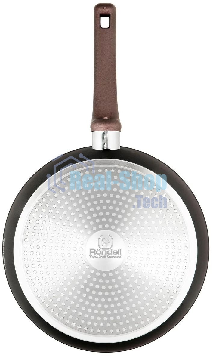 Сковорода Rondell Fest RDA-1338, 24 см, без крышки, черный