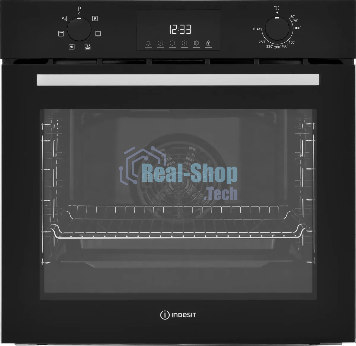 Духовой шкаф электрический Indesit IFE 3644 J BL черный
