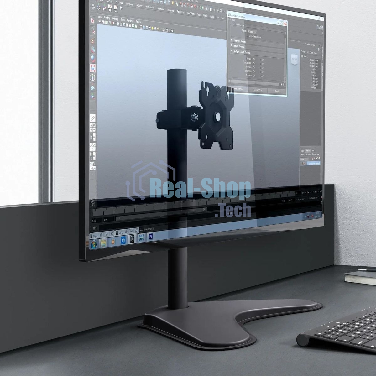 Кронштейн ONKRON D101FS для монитора 13