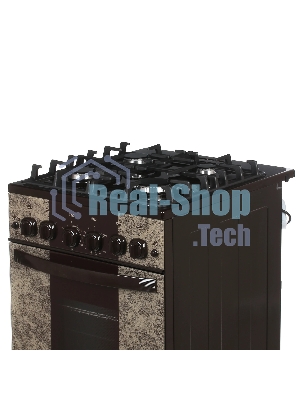 Плита газовая Gefest 5500-02 0114 коричневый, конфорок 4 шт, духовка 52 л, 50 см x 85 см x 58.5 см