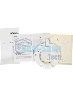 Камера видеонаблюдения Dahua DH-HAC-HDW1231TLMQP-A-0280B, аналоговая, 2 Мп, 2.8 мм, белая