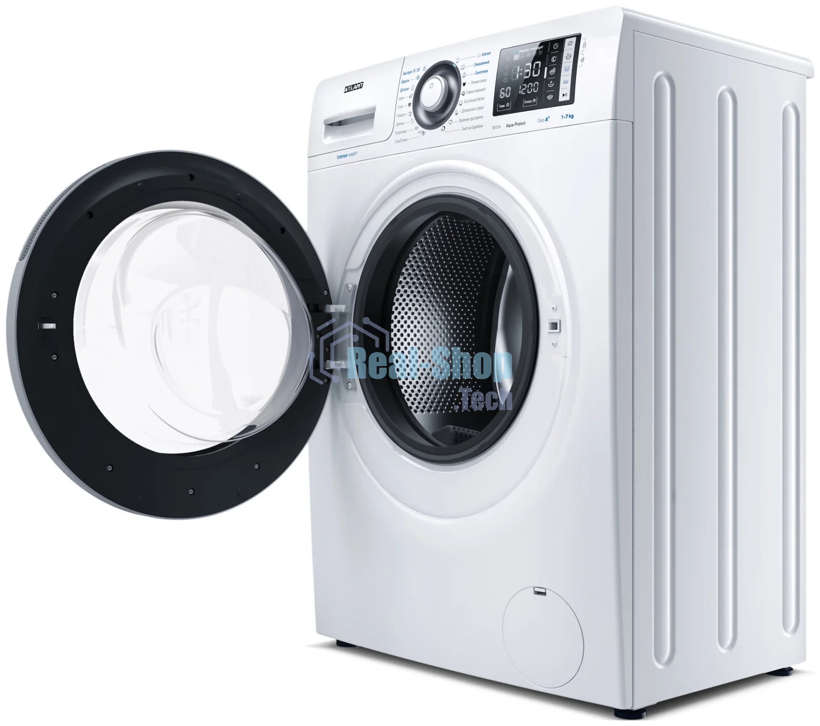 Стиральная машина Atlant СМА 70У1214-01 белый, загрузка фронтальная 7 кг, 1200 об/мин., класс: А++