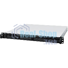СХД стоечное исполнение 4BAY 1U NO HDD RS822RP+ SYNOLOGY