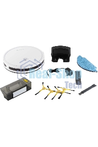 Робот-пылесос Starwind SRV4575 белый, 15 Вт, 2000 мА·ч Li-Ion, уборка влажная/сухая, пылесборник контейнер 0.3 л