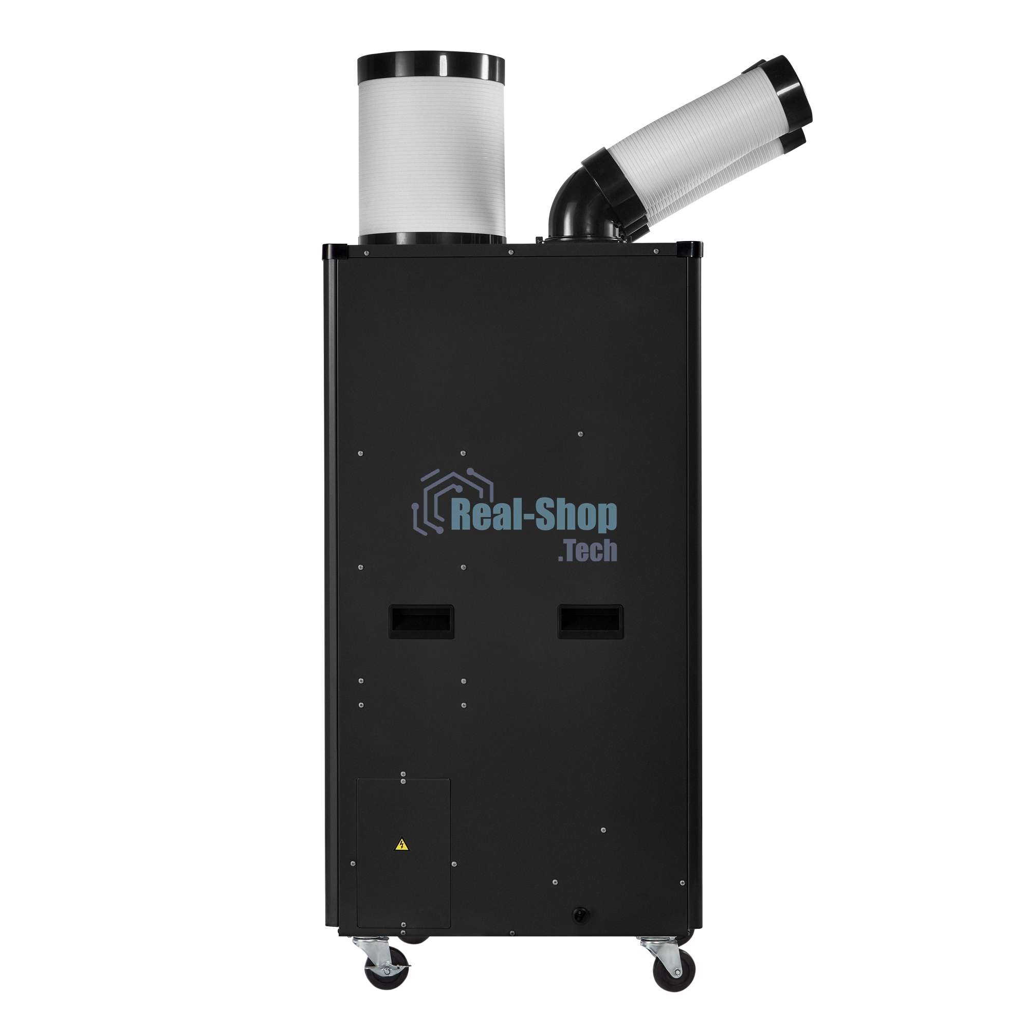 Кондиционер мобильный промышленный Ballu BGK9 с комплектом воздухоотводов 22000 BTU, 70 м², 55 дБ, охлаждение, черный