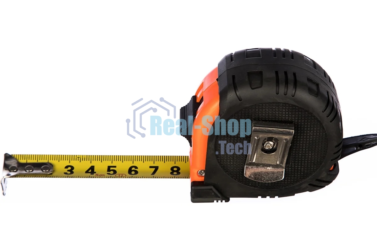 Рулетка Sparta elastica 5 мх18 мм обрезиненный корпус